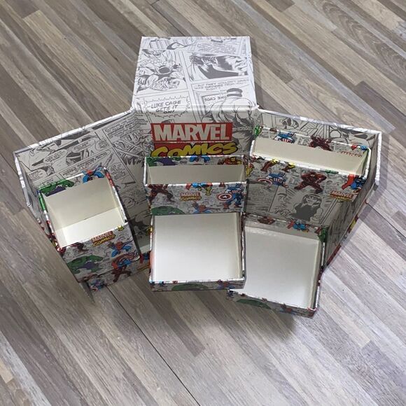 Marvel comics Spider-Man Captain America Thor Iron Man jewelry box trinket box - Picture 4 of 15